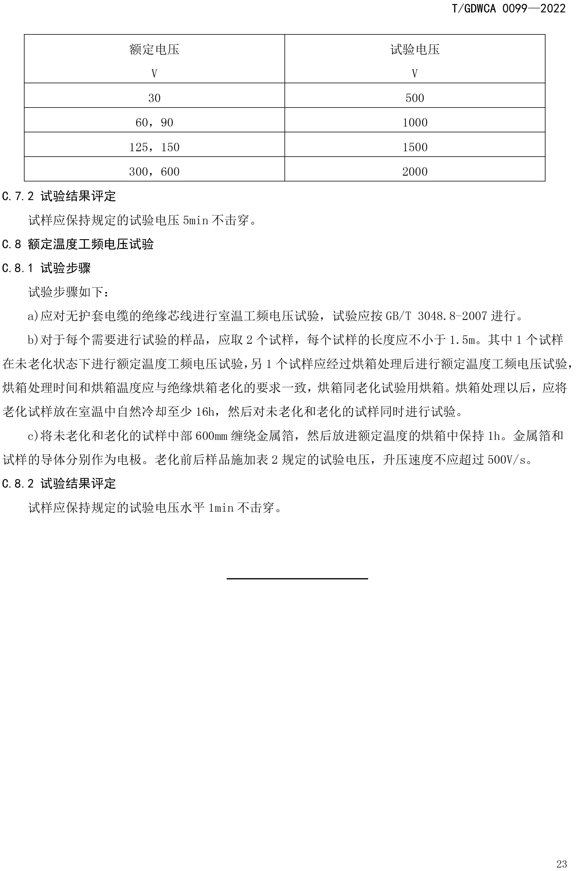 團(tuán)體標(biāo)準(zhǔn)-額定電壓600V及以下FEP-PFA絕緣安裝用高溫電線-2022-7-19-26